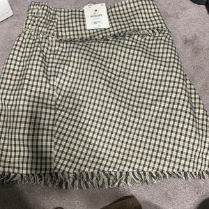 Plaid skirt